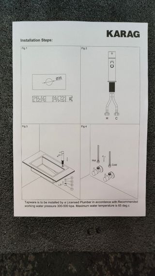 Rubinetto Karag inox 316 - Miscelatore