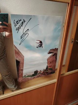 5 Posters firmados Alex Segura