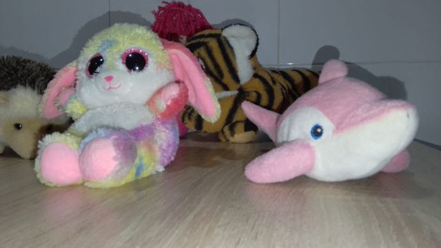 Lote de 5 peluches