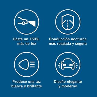 Bosch H4 Plus 150 Gigalight, Lámpara Halógena