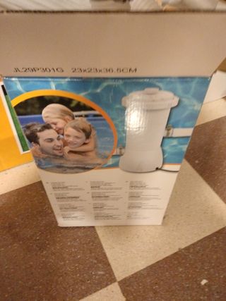 Piscina inflable familiar usada