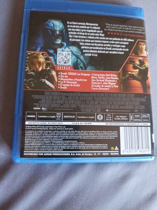 Blu-ray Dredd 3D