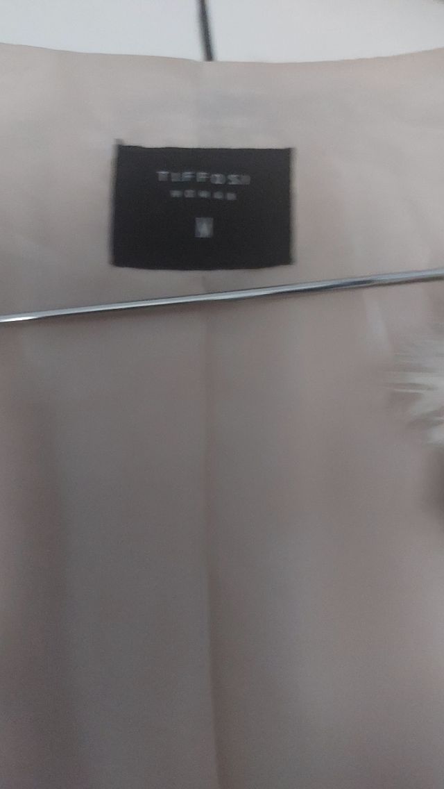 Abrigo beige Tendencias talla M