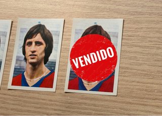 Cromo Hendrik Johannes Cruyff Barcelona CF 77-78