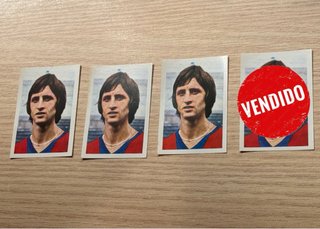 Cromo Hendrik Johannes Cruyff Barcelona CF 77-78