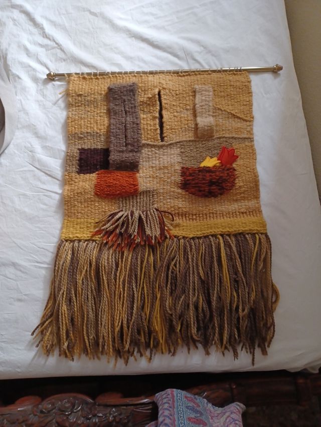 Tapiz tejido a mano