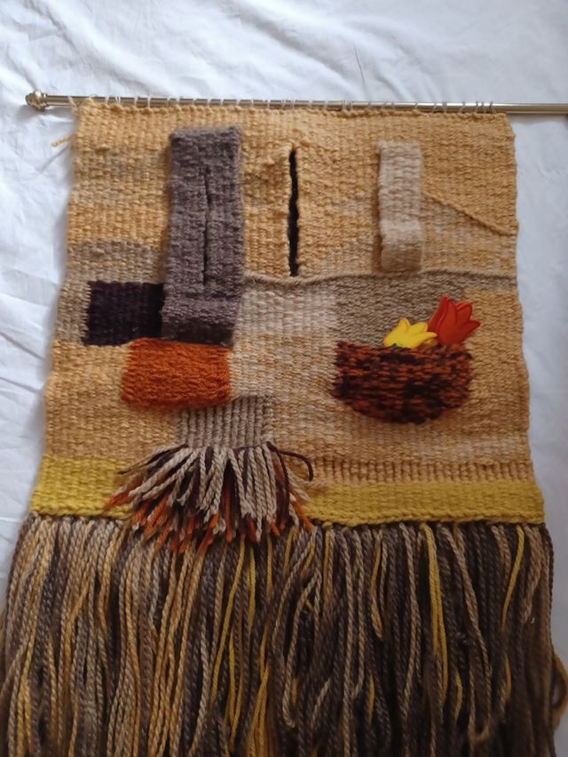 Tapiz tejido a mano