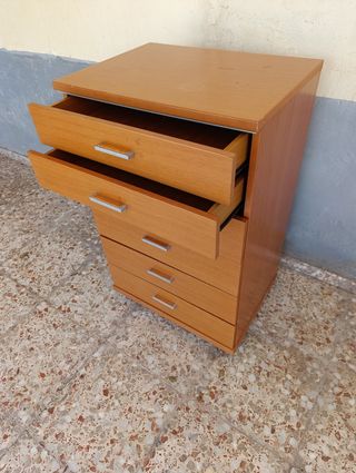 Cómoda 6 cajones madera