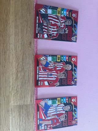 3 Cromos Adrenalyn XL Diabolos 23-24