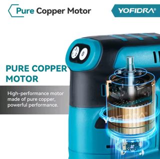 Lijadora Orbital a batería portátil NUEVA