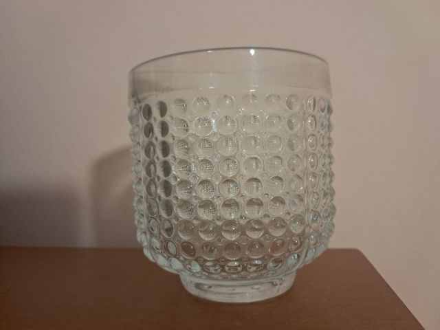 Juego licorera + 5 vasos cristal