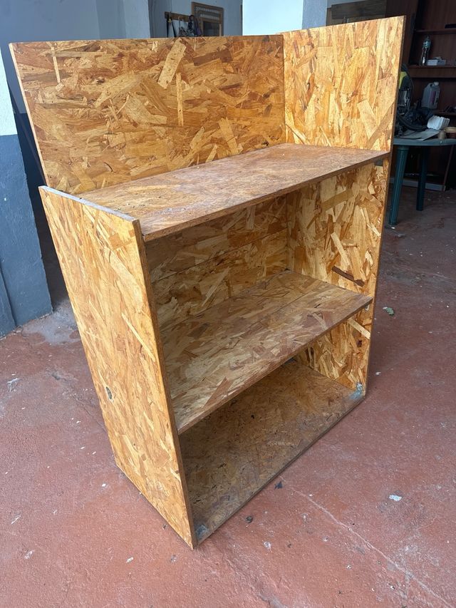 Mostrador artesanal.