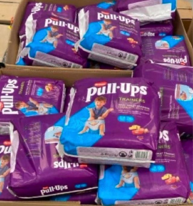 7 Paquetes de Pañales 2a4 años NUEVOS!