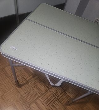 Mesa camping plegable - verde
