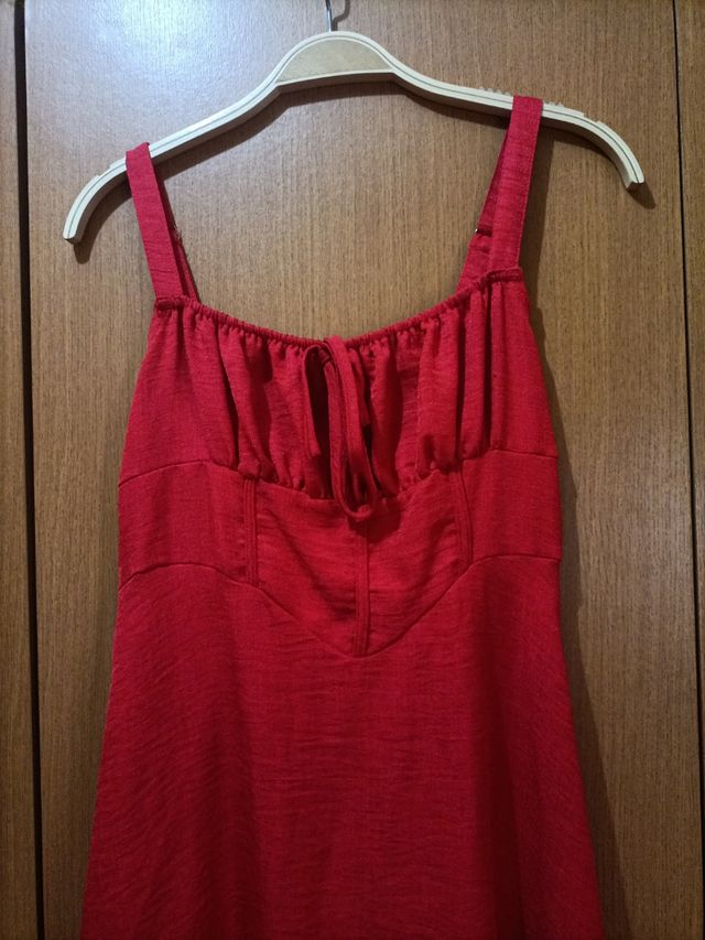 Vestido rojo verano