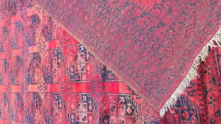 Tappeti orientali antichi fatti a mano