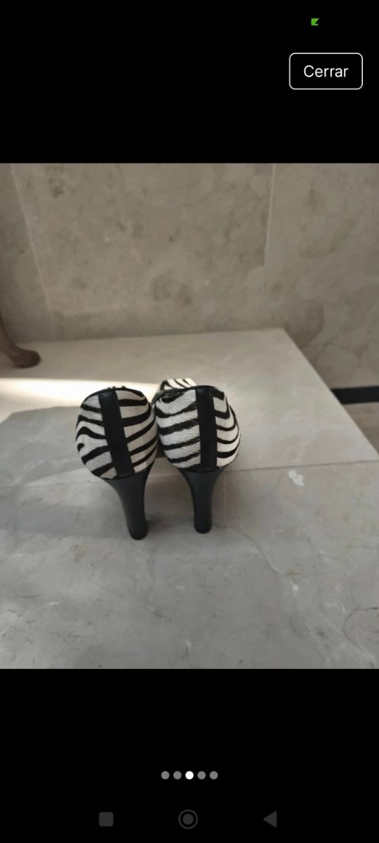 Tacones Zebra Ecco