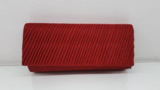 Bolso fiesta rojo brillante