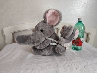 Peluche Elefantino- Mamma e Bebè