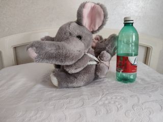 Peluche Elefantino- Mamma e Bebè