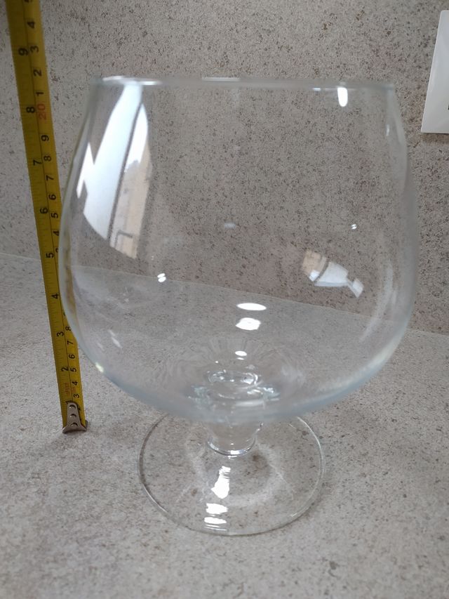 Copa Coñac Gigante de cristal