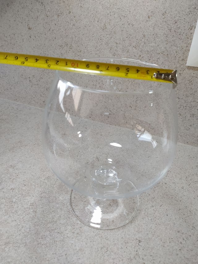 Copa Coñac Gigante de cristal