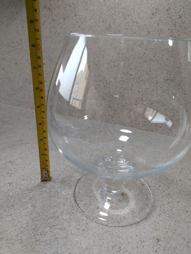 Copa Coñac Gigante de cristal