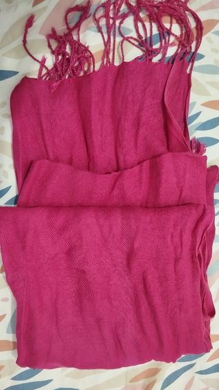 Bufanda fucsia