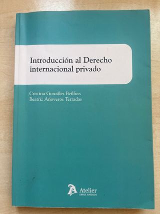 Introduccion al derecho internacional privado