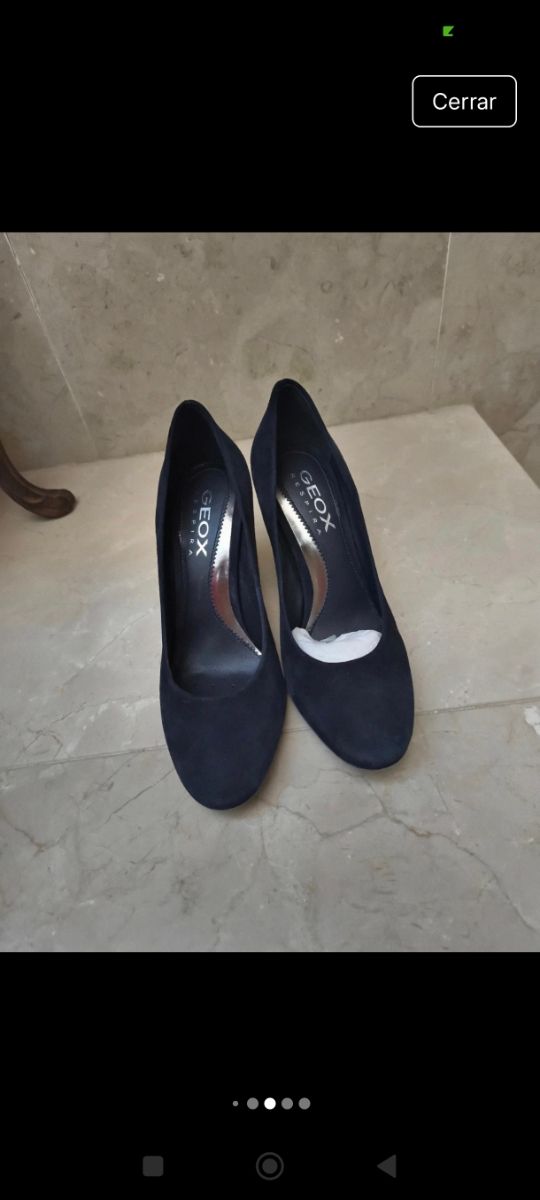 Tacones Geox azules