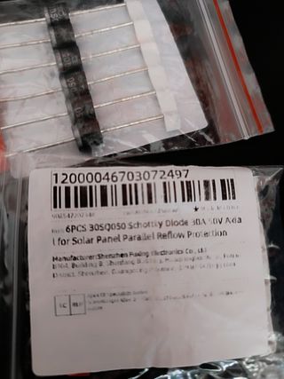 12 Diodos Schottky 1N5819