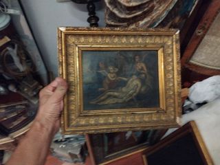 Pintura cobre s.XVII-XVIII