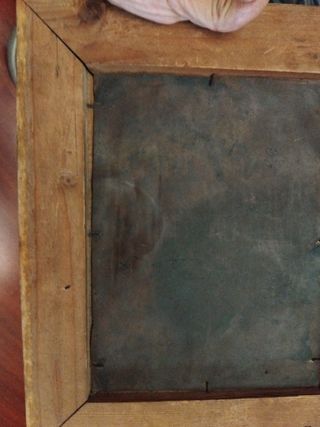 Pintura cobre s.XVII-XVIII