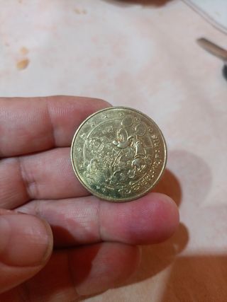Monedas Disneylandia Paris