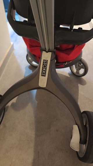 Carro paseo Stokke rojo