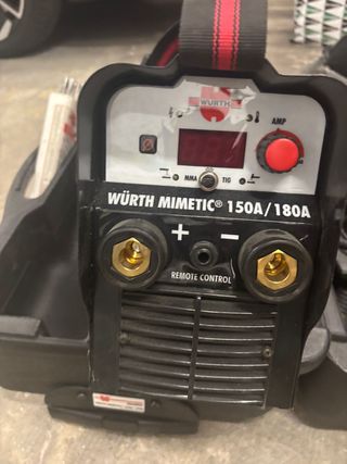 Soldador Inverter Wurth 150/180A