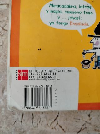 Lecturas: Ensalada de letras. 2 Primaria. Tramp...