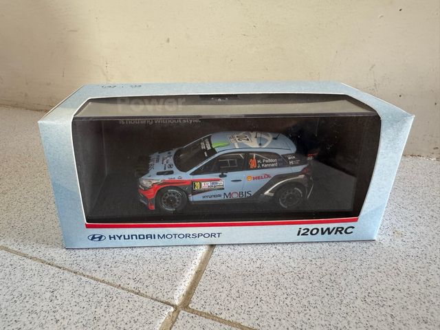 Miniatura 1:43 Hyundai i20 WRC Rally Paddon