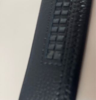 Cintura Uomo Pelle Nera 120cm