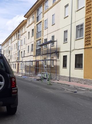 Azulejos mármol-Reforma baño albanel fachadas yeso