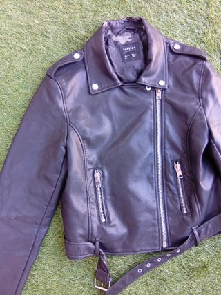 Cazadora negra Lefties talla L