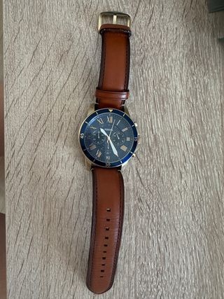Reloj Fossil marrón-azul
