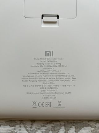 Bascula Inteligente Xiaomi