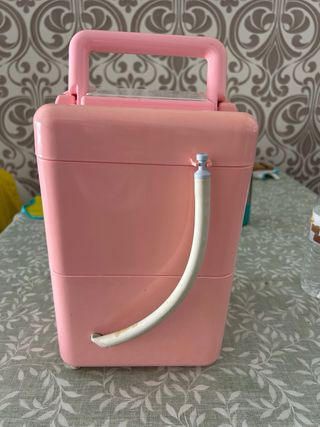 Máquina Chabel de juguete rosa de los años 90