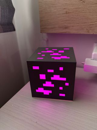 Lampara Minecraft RGB