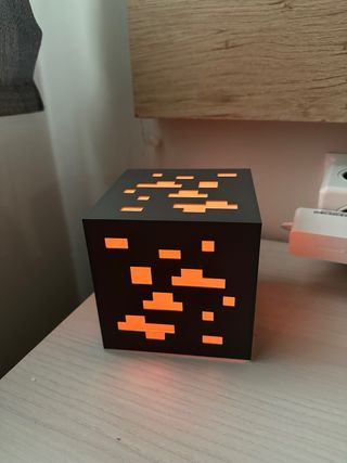 Lampara Minecraft RGB