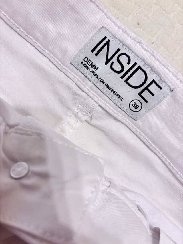 Mini Falda Vaquera Blanca