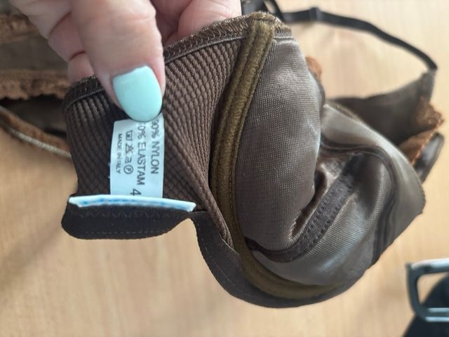 Intimo marrone - Completo lingerie