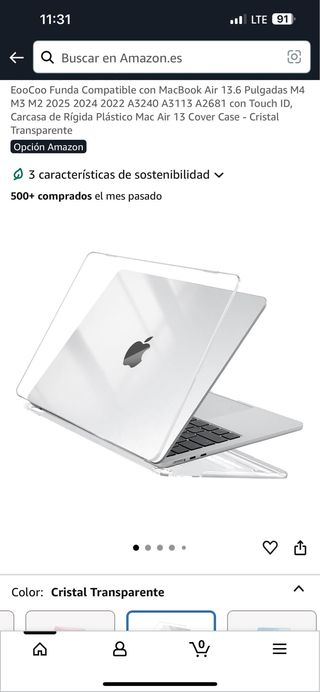 Funda MacBook Air 13.6" EooCoo