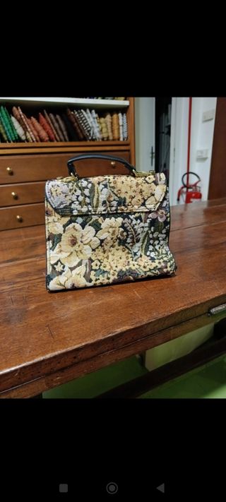 Borsa a tracolla floreale